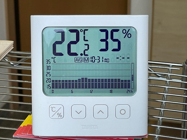 暖房設定温度21℃　寒い？暑い？